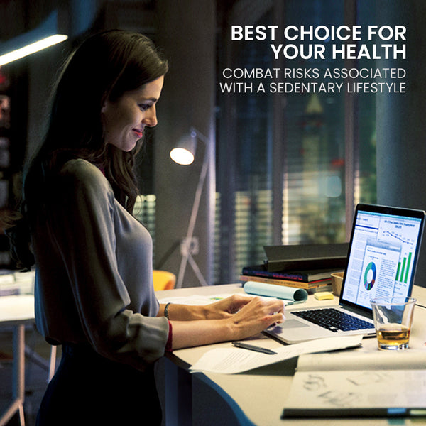 Fortia Corner Standing Desk 1730W X 750D Motors 120Kg Load Sit To Up Electric Height Black/Black Frame Standing Desks