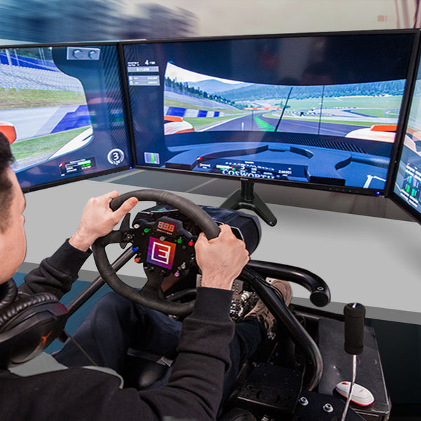 Fortia Triple Computer Monitor Mount Stand Desk With 3 Arm Holder 15 To 32 Inch Displays Monitor Mounts & Stands