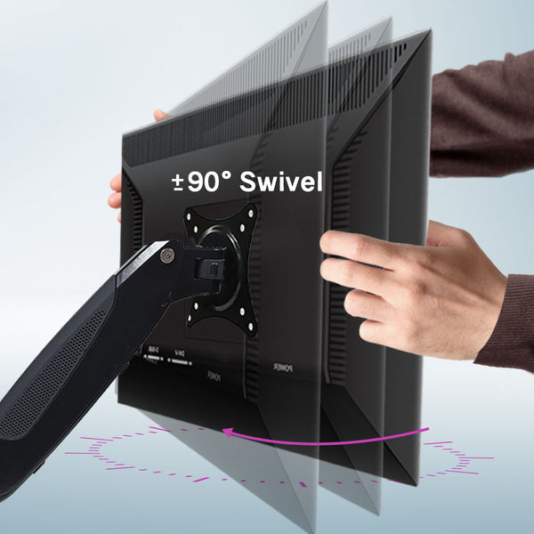 Fortia Triple Computer Monitor Mount Stand Desk With 3 Arm Holder 15 To 32 Inch Displays Monitor Mounts & Stands