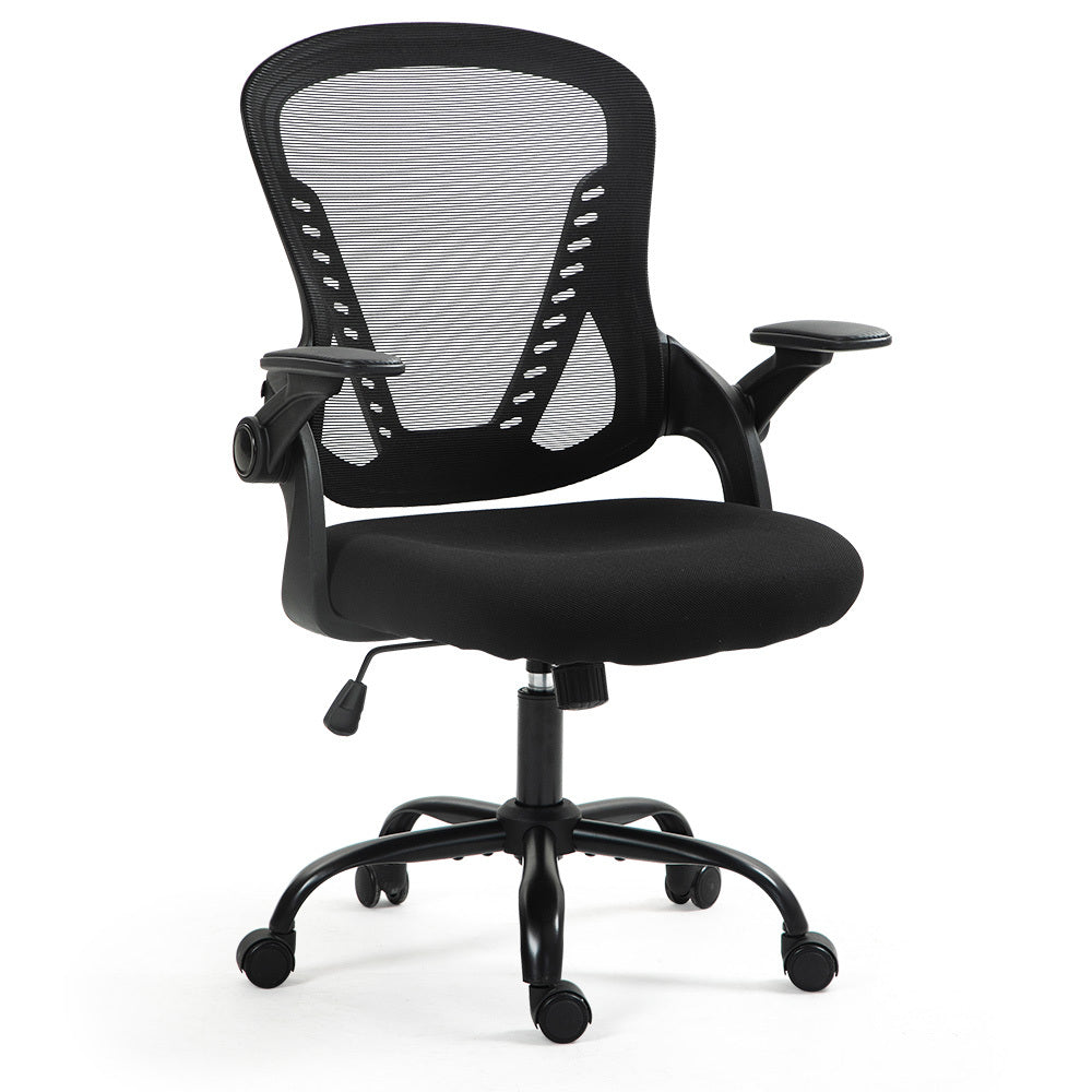 Fortia Ergonomic Office Desk Chair Coolmesh Fabric Recline Black Mesh/Black Frame Office Chairs