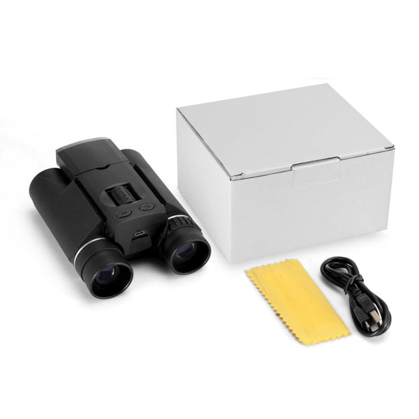 Ten Times Magnification Lcd Binoculars With Neck Strap And Twenty Five Millimetre Objective Lens Binoculars & Monoculars
