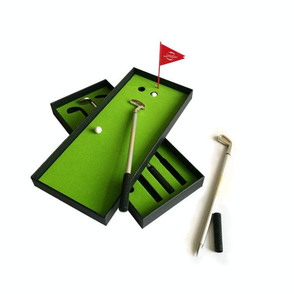 Mini Golf Putting Mat Trainer Compact Durable Metal Design For Home And Office Other Golf Accessories