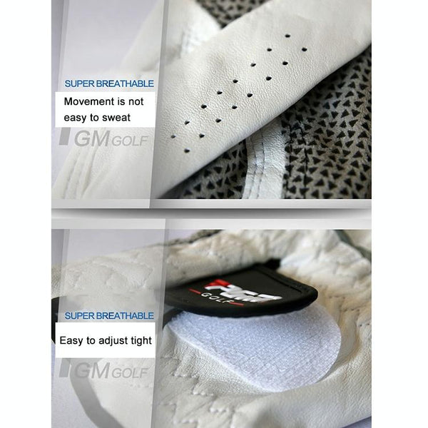 Sheepskin Anti Slip Golf Gloves For Men Right Hand Size Twenty Seven Other Golf Accessories