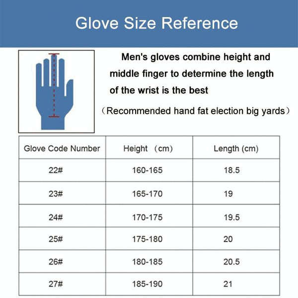 Sheepskin Anti Slip Golf Gloves For Men Right Hand Size Twenty Seven Other Golf Accessories