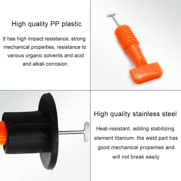 50 Pack Tile Leveling Clips For Precise Paving Alignment And Surface Evenness Tiling Accessories