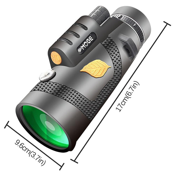 Professional High Definition Monocular Night Vision Telescope Twelve By Fifty Binoculars & Monoculars