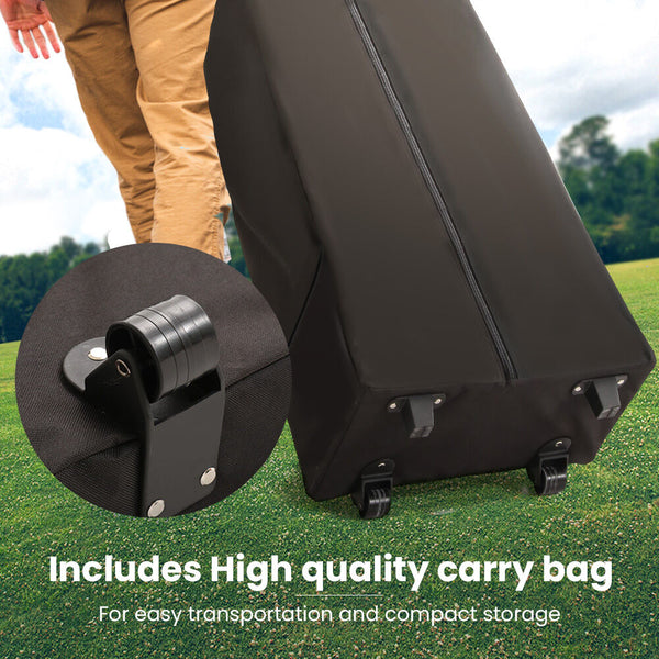 Red Track Accessory Pack For 6X3m White Gazebo Includes Walls Wheeled Carry Bag Rechargeable Usb Lamp Gazebos & Pergolas