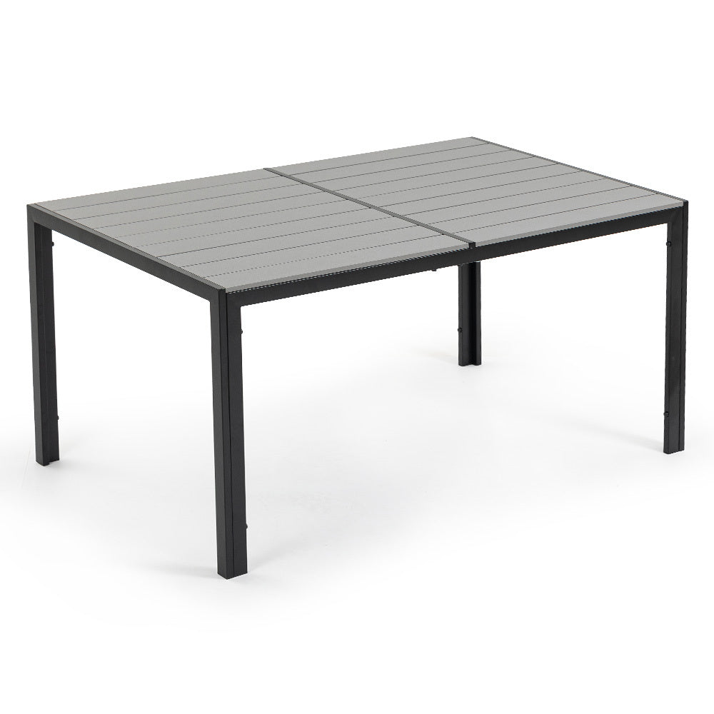 Fortia 150X90cm Outdoor Dining Table Rectangular Furniture Outside Patio & Garden Tables