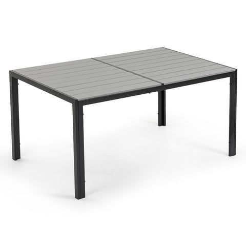 Fortia 150X90cm Outdoor Dining Table Rectangular Furniture Outside Patio & Garden Tables
