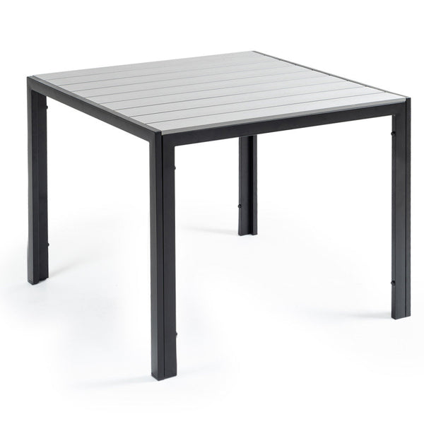 Fortia 90 X 90Cm Outdoor Dining Table Square Furniture Outside Patio & Garden Tables