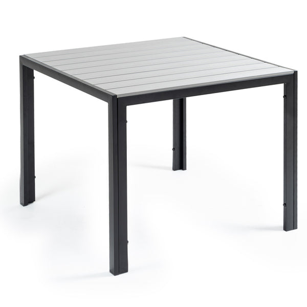 Fortia 90 X 90Cm Outdoor Dining Table Square Furniture Outside Patio & Garden Tables