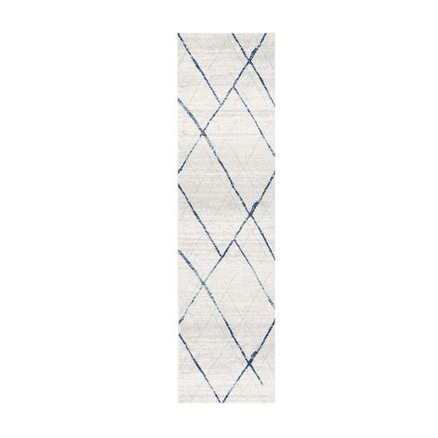 Rug Culture Oasis 452 Blue Runner By 300X80cm Rugs