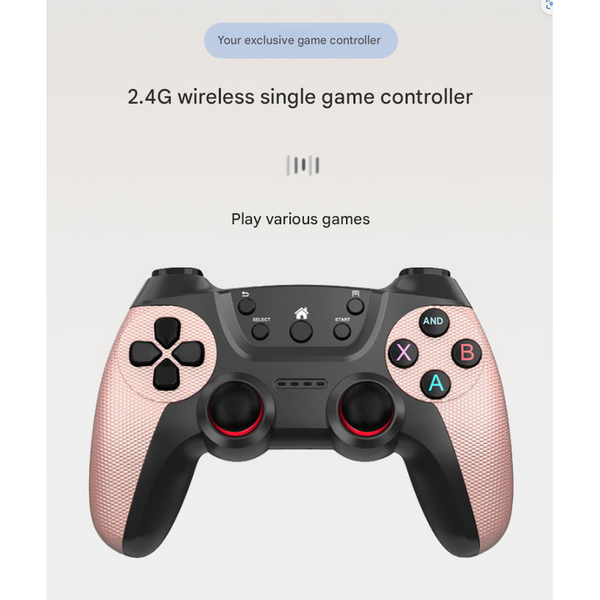 Elosung Orange 2.4G Wireless Game Controller Bluetooth For Android Phones Pc Gaming Consoles Controllers & Attachments