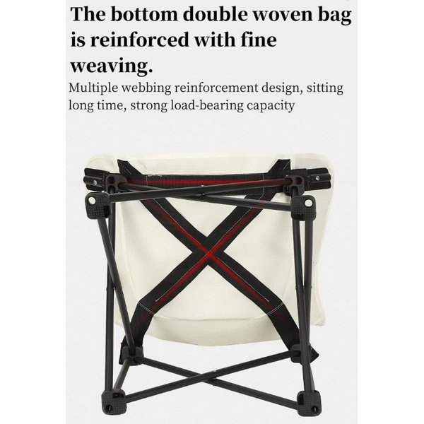 Elosung Green Outdoor Folding Camping Chair Portable Lounge Lightweight Beach Fishing Stool And Picnic Seat Perfect For Adventures Camping Chairs