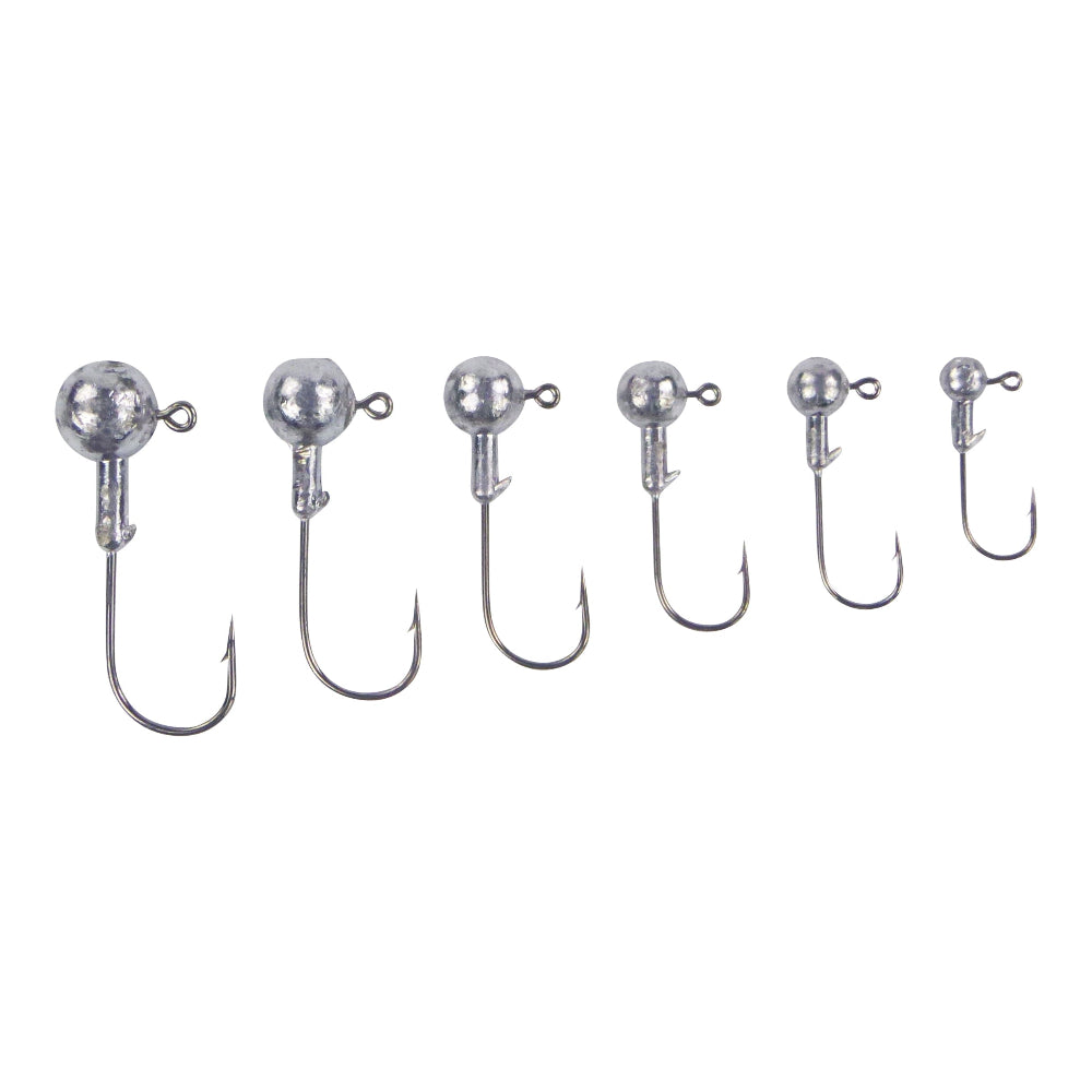 Swimerz 14.0 Gram Round Jig Head 1/2Oz 3/0 Hook 8 Pack Hooks
