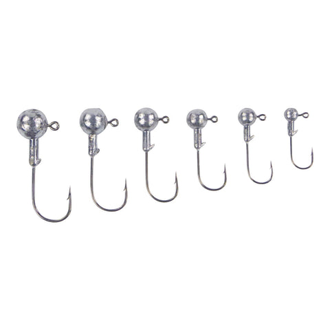 Swimerz 5.0 Gram Round Jig Head 3/160Z #1 Hook 12 Pack Hooks