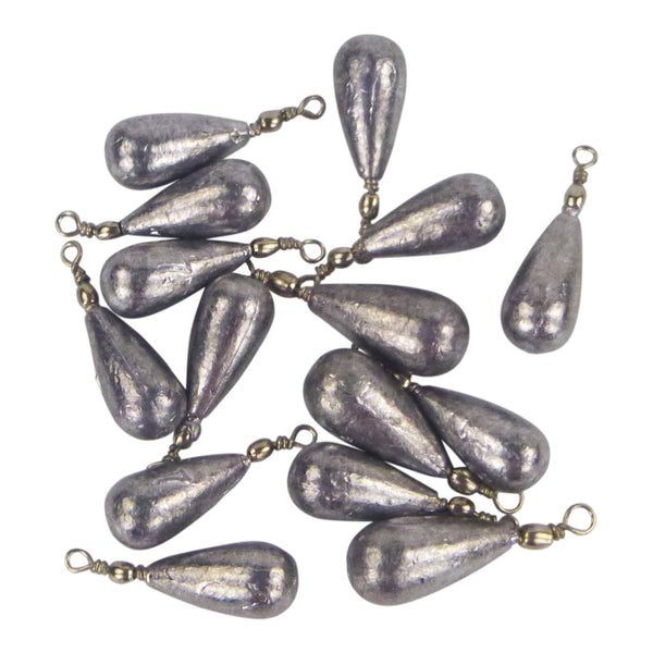 Swimerz 7Gm Teardrop Sinker Lead 15 Pack Sinkers & Weights