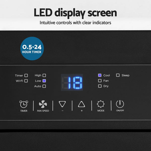 Devanti 12000Btu Portable Air Conditioner Portable Air Conditioners