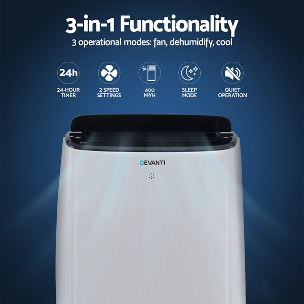 Devanti Portable Air Conditioner Wifi 7000Btu Portable Air Conditioners