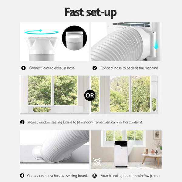 Devanti Portable Air Conditioner Dehumidifier Fan 12000Btu Portable Air Conditioners