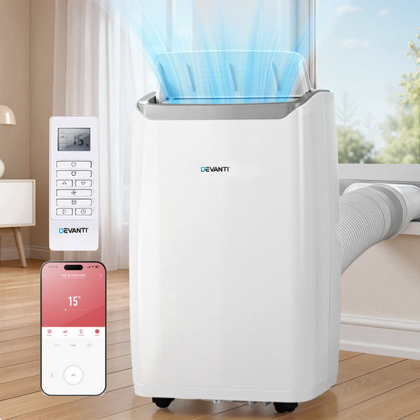 Devanti Portable Air Conditioner Dehumidifier Fan 14000Btu Portable Air Conditioners