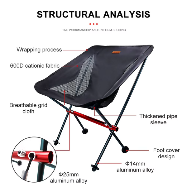 Camping Fishing Folding Chair Beach Chaise Longue Foldable Travel Furniture Beach Chairs