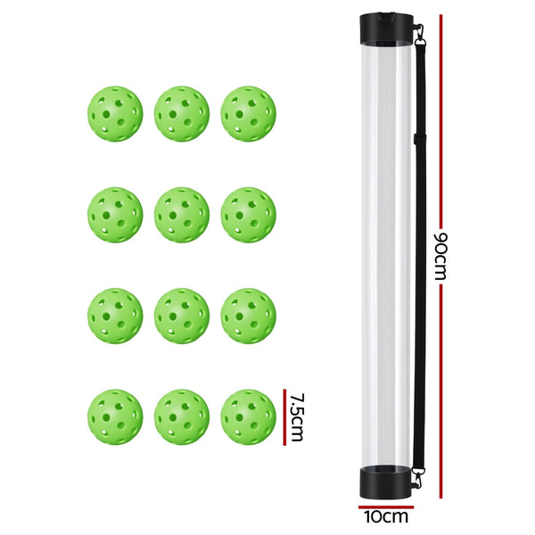 Everfit 12Pc Pickleball Collector Set Multi Ball Retriever Portable Storage Adjustable Strap Other Sports