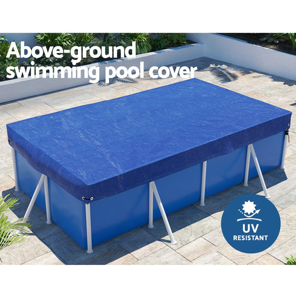 Aquabuddy Pool Cover 3X2m Above Ground Swimming Blanket Blue Pool Covers