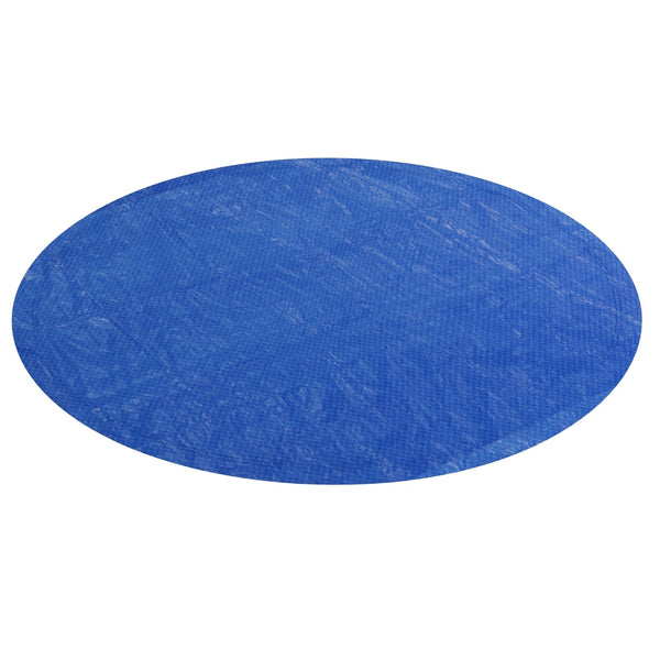 Aquabuddy Pool Cover Fit 3.66M Round Above Ground Swimming Blanket Blue Pool Covers