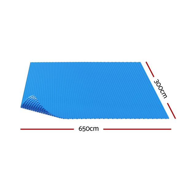 600 Micron Polyethylene Pool Cover Solar Blanket Blue For Swimming Pools Pool Covers