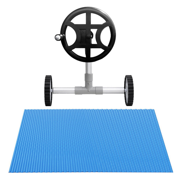 Aluminium Pool Roller With 600 Micron Solar Cover For Swimming Pools Pool Covers