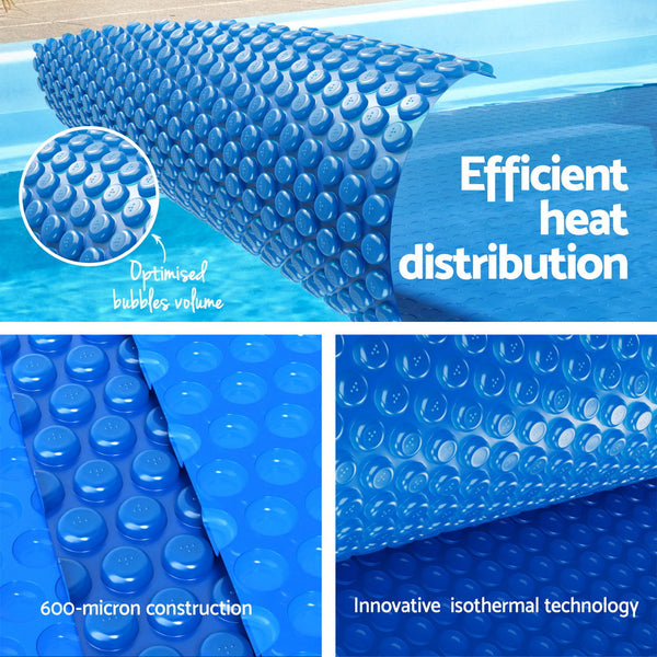 Aluminium Pool Roller With 600 Micron Ldpe Solar Cover For Swimming Pools Pool Covers