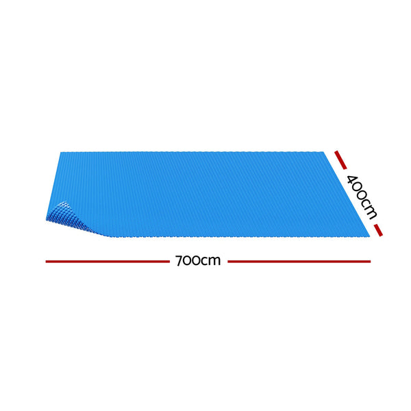 Aqua Buddy Pool Cover 600 Micron 7X4m Swimming Solar Blanket Blue Pool Covers