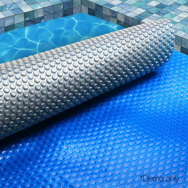 Ldpe Solar Pool Cover 500 Micron Blue Silver 7 Metre By 4 Equipment Pool Covers