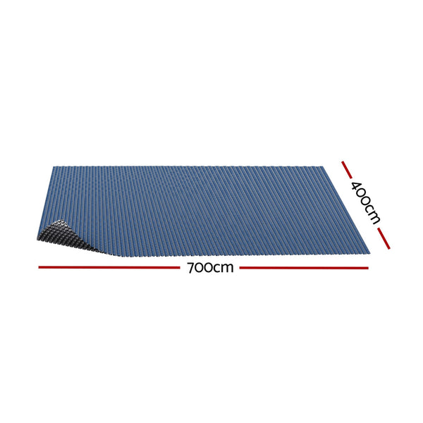 Aqua Buddy Pool Cover 600 Micron 7X4m Swimming Solar Blanket Blue Black Pool Covers