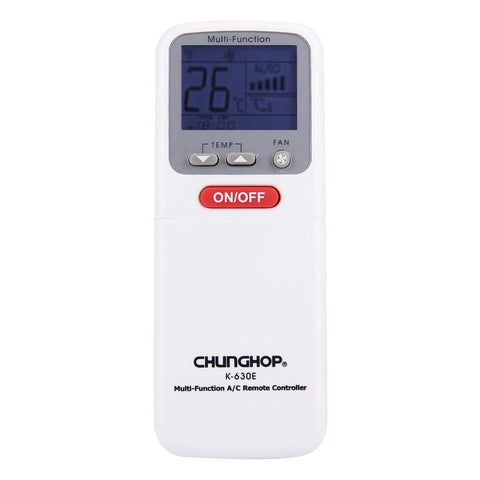 Universal Lcd Air Conditioner Remote Control By Chunghop For Various Brands Remote Controls