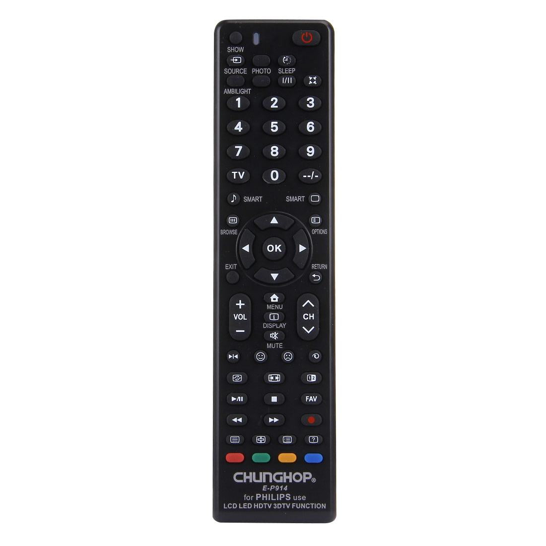 Universal Remote For Philips Led Lcd 3Dtv Easy Control And Convenience Remote Controls