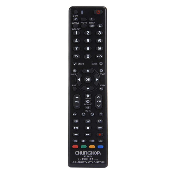 Universal Remote For Philips Led Lcd 3Dtv Easy Control And Convenience Remote Controls