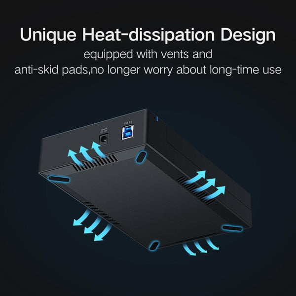 Usb 3.0 Sata Ssd Adapter For 2.5 Inch And 3.5 Hdd Enclosure Other Drives Storage & Media