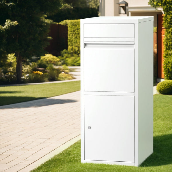 Gardeon Parcel Letterbox Drop Box Package White Letterboxes
