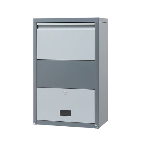 Gardeon Parcel Letterbox Drop Box Package Grey Letterboxes