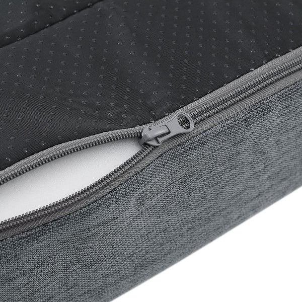 I.Pet Bed Dog Cat Extra Large Calming Soft Sofa Cushion Egg Crate Washable Grey Pet Beds