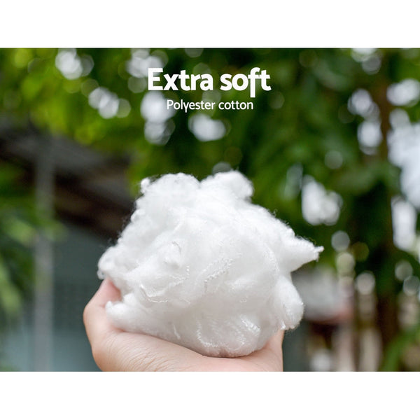 I.Pet Pet Bed Dog Cat 110Cm Calming Extra Large Soft Plush Light Charcoal Pet Beds