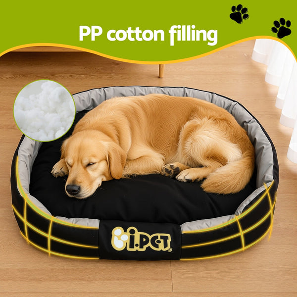 I.Pet Dog Bed Xxl Large Jumbo Calming Soft Sofa Cushion Mat Washable 130X90x26cm Pet Beds