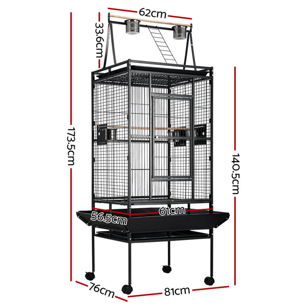 I.Pet Bird Cage 173Cm Large Aviary Bird Cages
