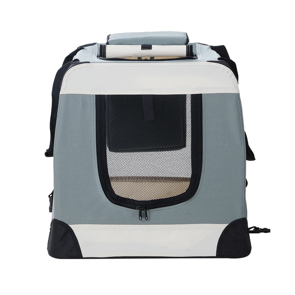 I.Pet Carrier Soft Crate Dog Cat Travel 90X61cm Portable Foldable 2Xl Small Animal Supplies