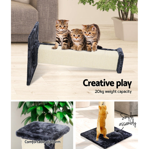 I.Pet Cat Tree 92Cm Scratching Post Tower Scratcher Wood Condo Bed House Trees Furniture & Scratchers