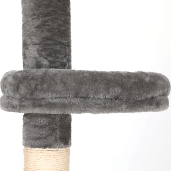 I.Pet Cat Tree 290Cm Tower Scratching Post Scratcher Floor Ceiling Cats Bed Furniture & Scratchers