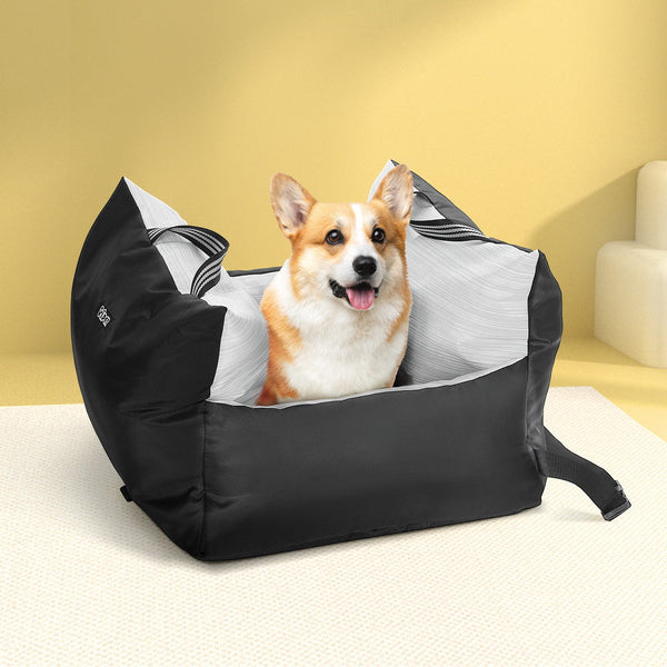 Pet Transport I.Pet Dog Car Seat Booster Cover Bed Portable Waterproof Belt Non Slip