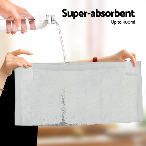 I.Pet Training Pads 400Pcs 60X60cm Puppy Dog Toilet Pee Indoor Super Absorbent Grey Puppy Training Pads